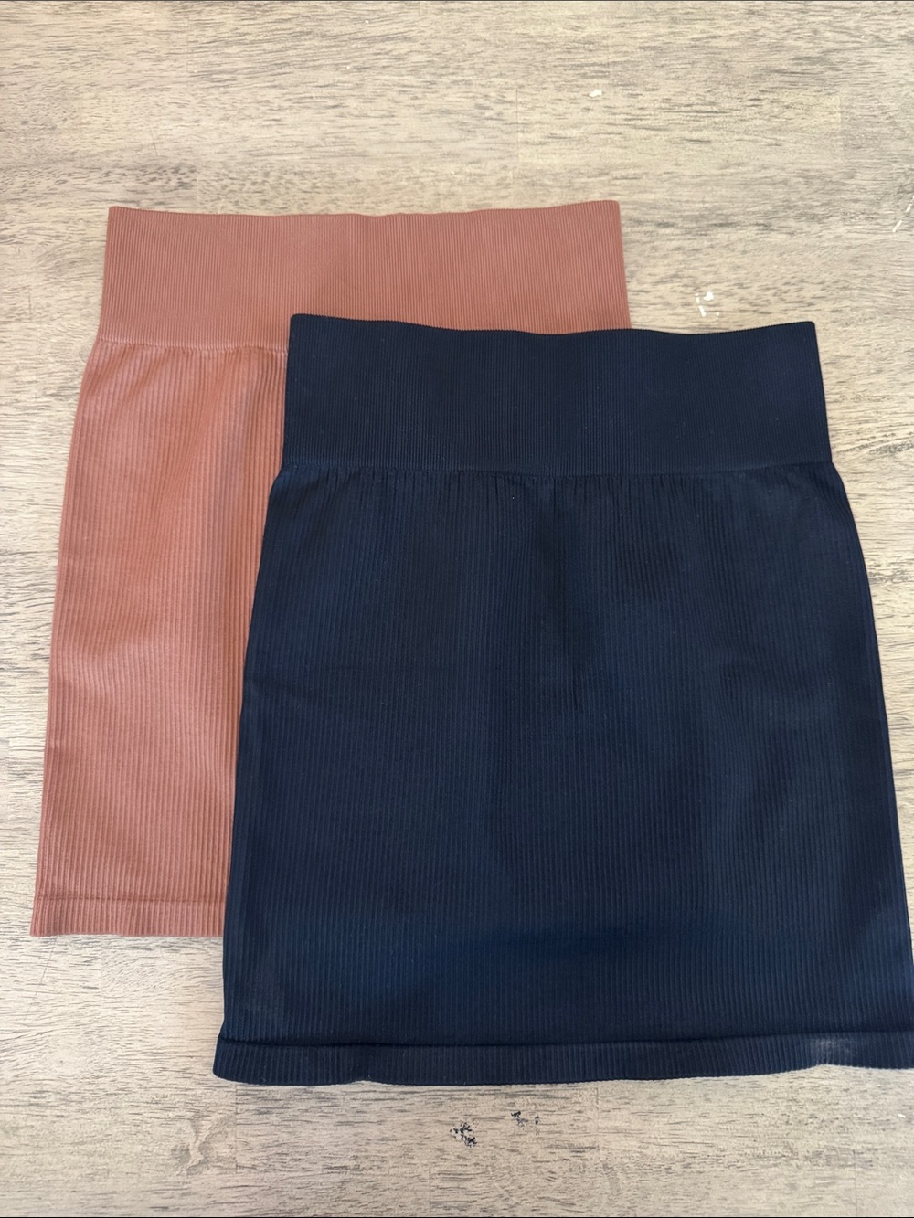NEW Lot of 2 OQQ athletic mini skirts black and brown size m medium